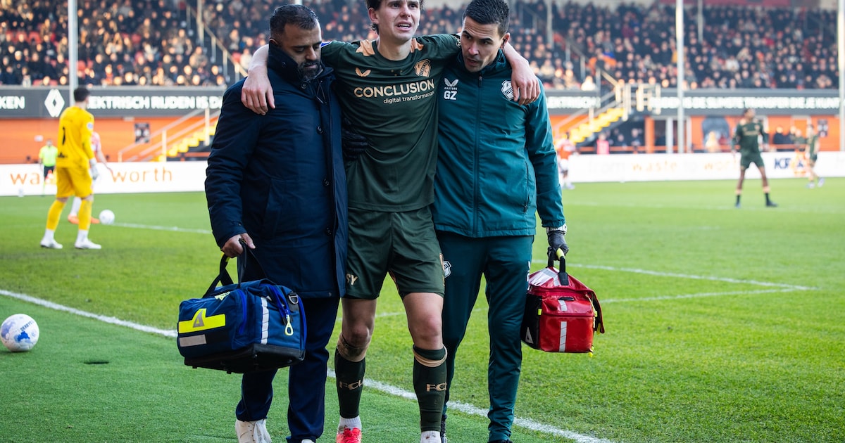 Zware domper voor FC Utrecht: geblesseerde Victor Jensen mist rest van het seizoen