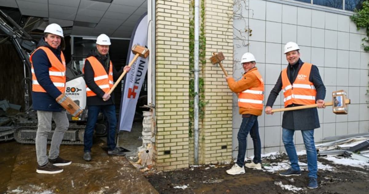 Sloop Rabobank-kantoor in Bovenkarspel gestart voor nieuwbouw