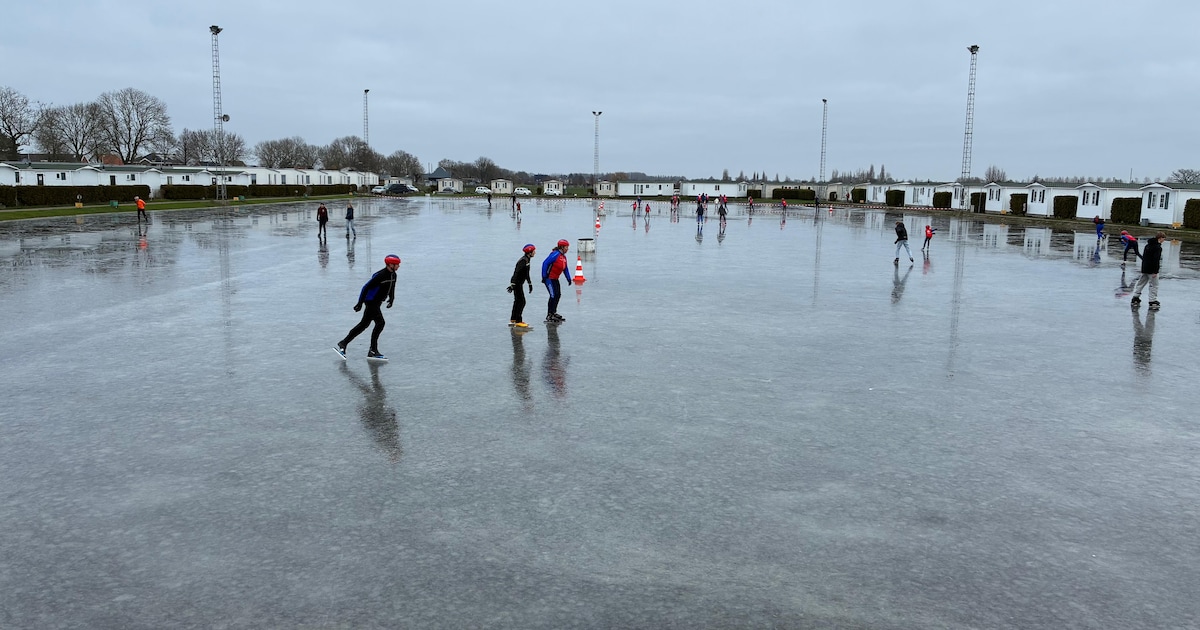 IJsbaan Ter Aar juist vandaag open terwijl andere banen sluiten