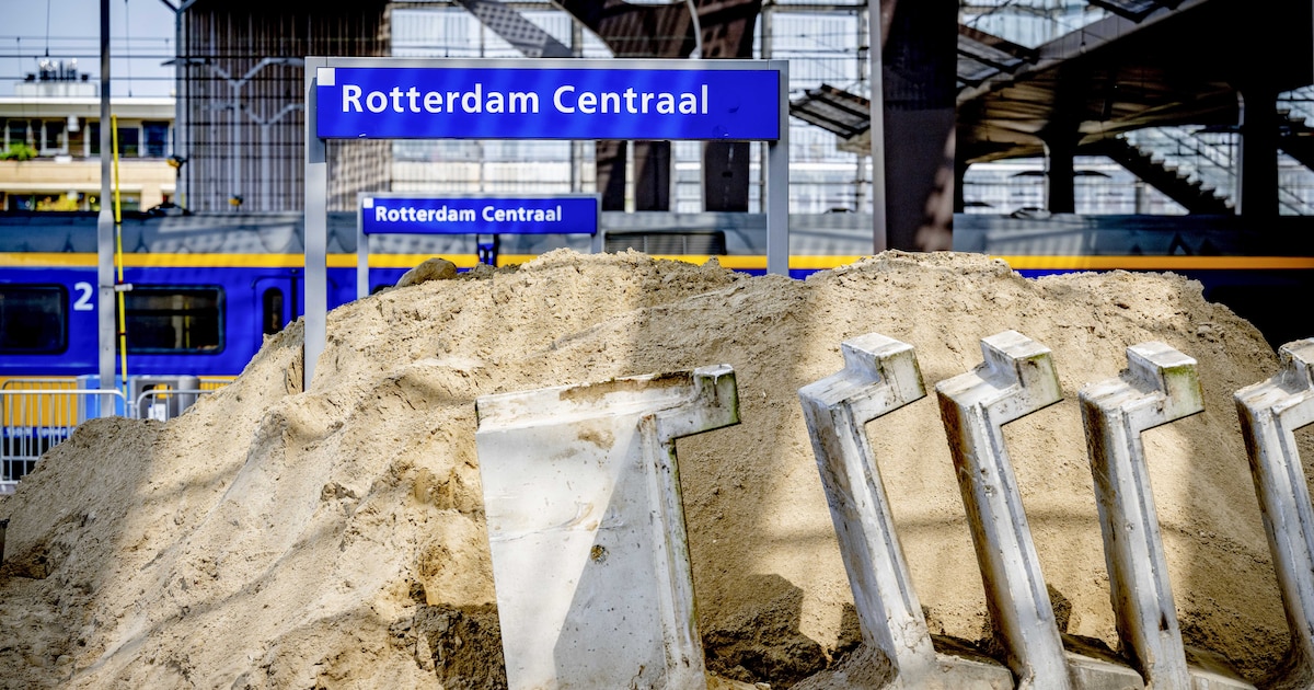 Let op! Treinverkeer rondom Rotterdam ligt dit weekend plat: alles wat ...