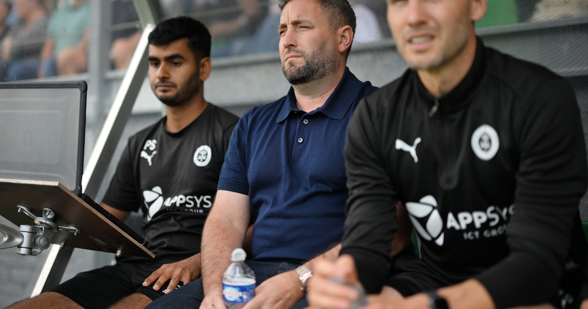 Ook na verlies tegen Club Brugge blijft Lommel-coach Lee Johnson (terecht) trots: “Ons niveau is ech