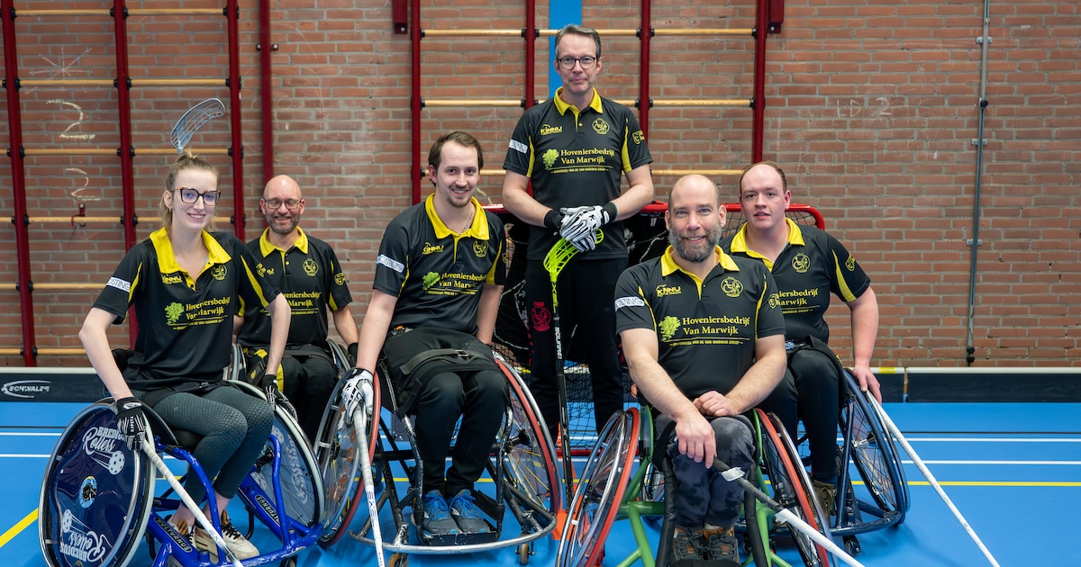 Geen beperking, toch is Frank helemaal gek van rolstoelhockey: ‘Wil het naar de Paralympische Spelen