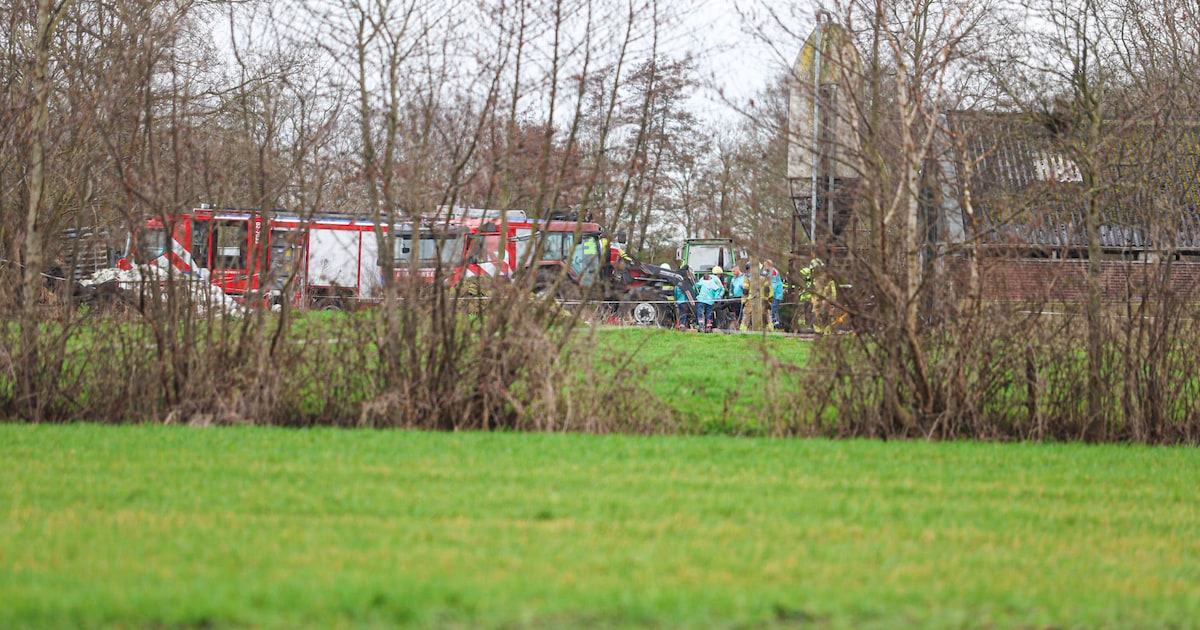 Zwaar ongeval op boerenerf in De Tike