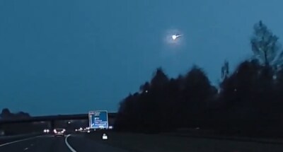 Felle vuurbal te zien boven Brabant: ‘Helder sprankelend en groot’