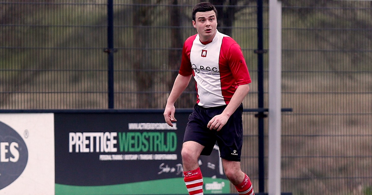Roy Verwijs (23) heeft een neusje voor de goal