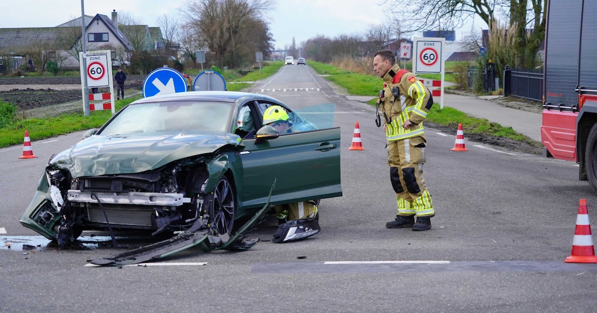 Ongeval met letsel op Veenakkers in Wervershoof