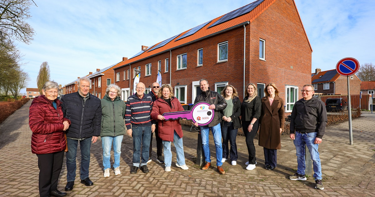 Sleuteloverdracht voor bewoners, Luttelgeest heeft er acht huurwoningen bij