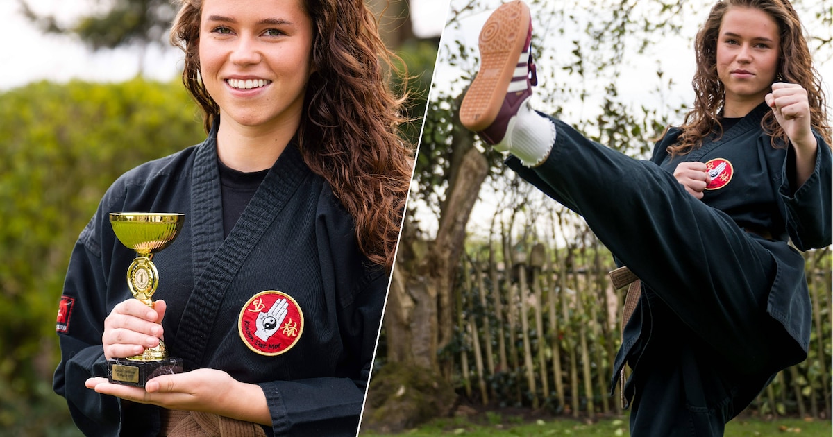 Hoe 19-jarige Mik uit Neede grote kerels aftroeft bij kenpo karate