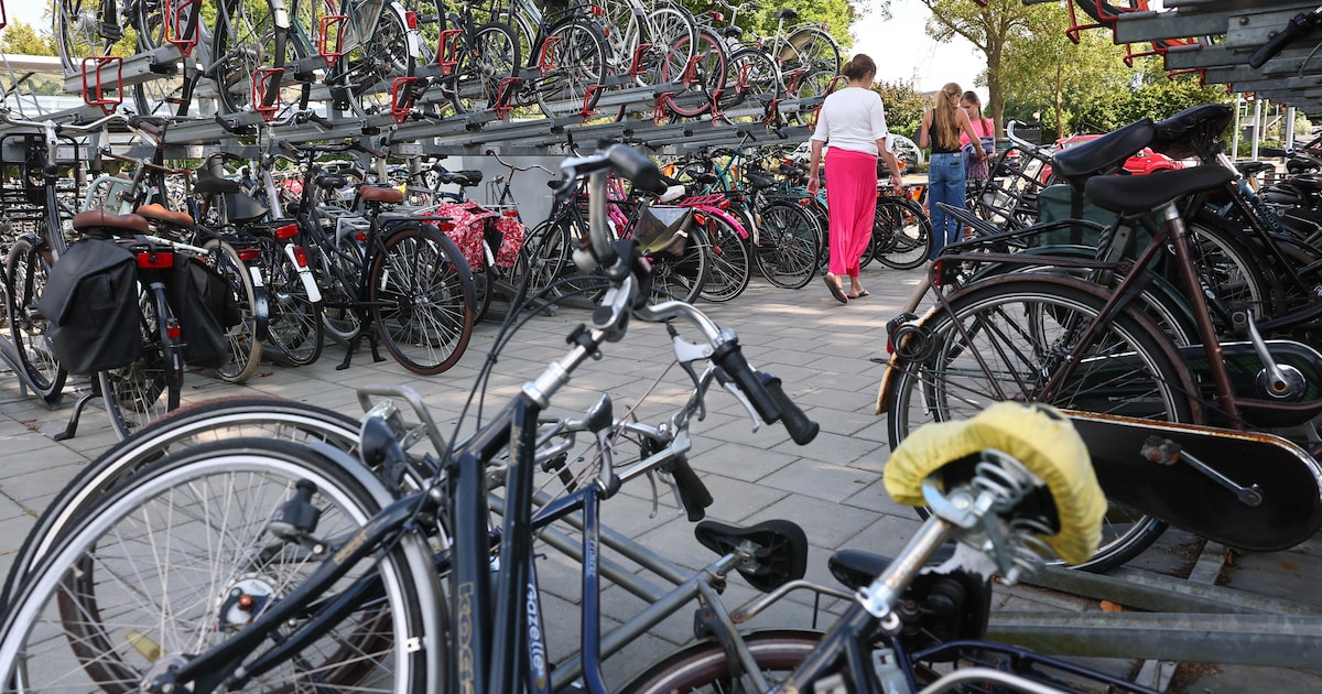 Fietsenstalling station tijdelijk deels dicht voor schoonmaak, gemeente Haarlem verwijdert fietsen