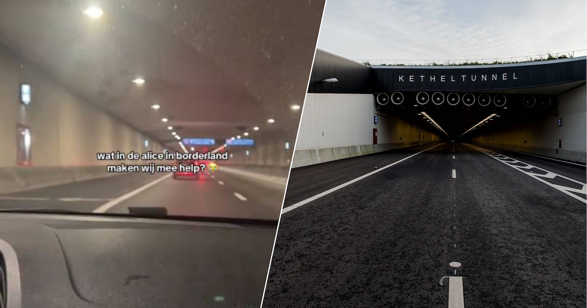 Rijkswaterstaat speelt per ongeluk evacuatiebandje af in tunnel; automobilisten vluchten voor niets