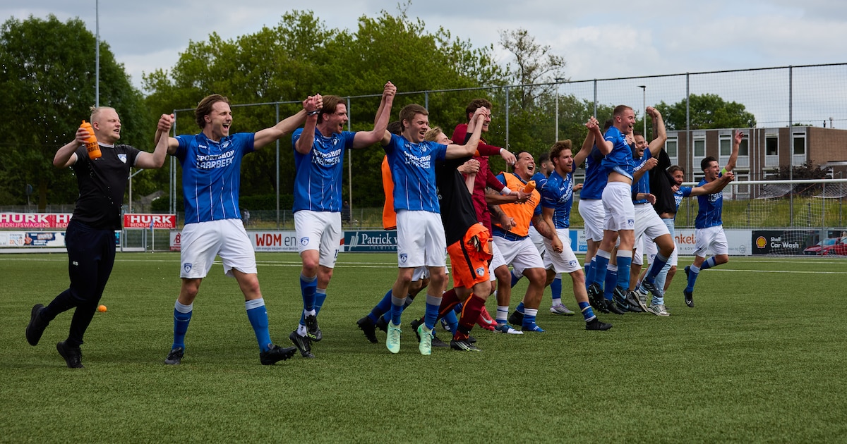 Bruheze pakt koppositie na knappe overwinning: ‘Mooi om die ontlading in de kleedkamer te zien’
