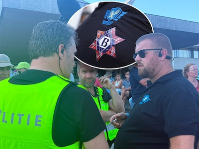 LIVE Boerenprotest | Politie laat geluidsman FDF davidster afdoen, voorman roept boeren op niet via 