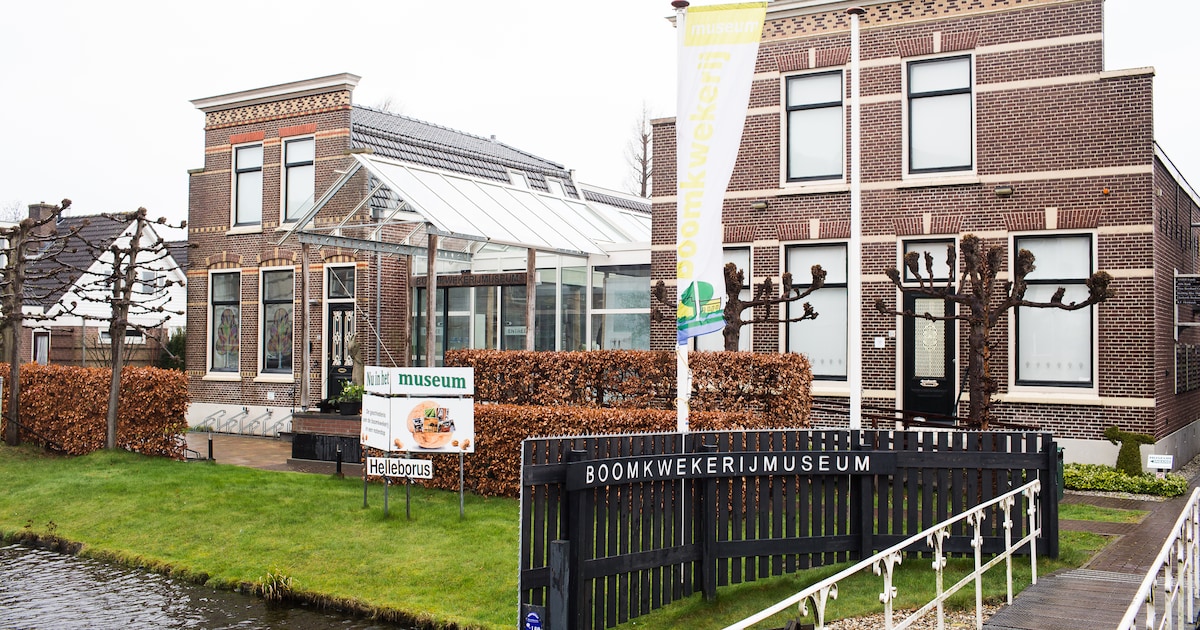 Muizenspel in Boomkwekerijmuseum in Boskoop