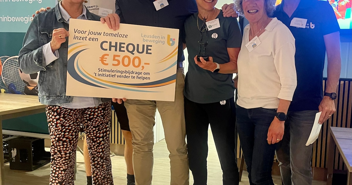 Gooeedemorgen Leusden wint beweeginitiatief van het jaar