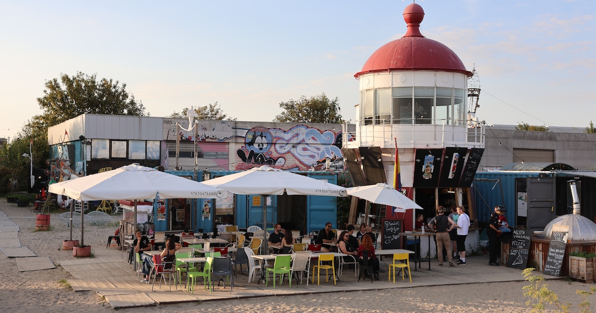 Ongepolijst Stadsstrand nadert einde op magische plek langs Nieuwe Maas