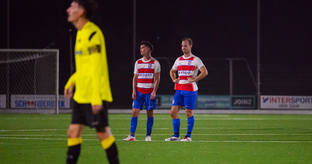 FC Oudewater kwam voor comeback, maar krijgt vier goals in halfuur tegen: ‘Ik dacht dat de staking g