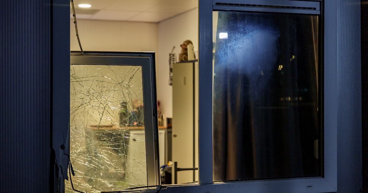 Flinke schade na explosie bij AZC in Bergschenhoek