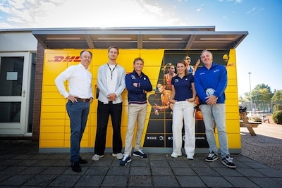 Kampen krijgt eerste DHL-pakketautomaat bij padelclub