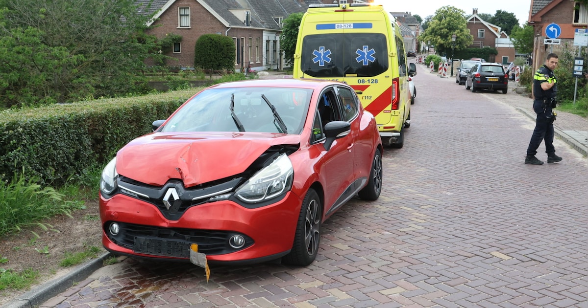 Kop-staartbotsing op Nieuwe Zuiderlingedijk in Asperen