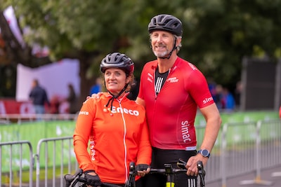 Richard Krajicek en Edwin van der Sar ineens op de fiets: ‘Ik moest al snel passen’