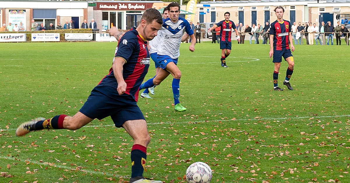 Victoria’03 ziet eerste overwinning na late penalty verdampen: ‘Hij reageerde op het schreeuwen en a