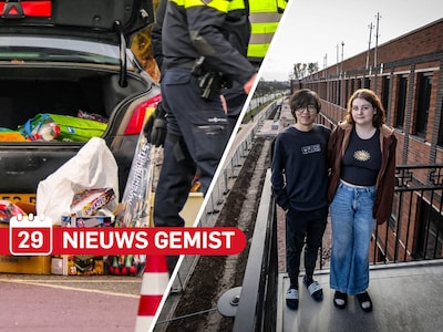 Gemist? Jong stel verhuist terug naar goedkoper Hengelo & politie neemt veel illegaal vuurwerk in be