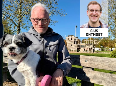 Na elf verhuizingen vindt Leen zijn plek in Gorinchem: ‘Met mijn fantasieschilderijen ben ik gelukki