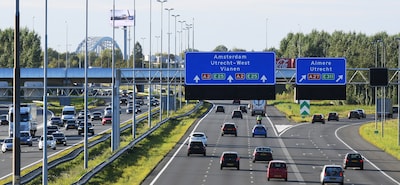 Lange file op A2 naar Utrecht vanwege spoedtransport