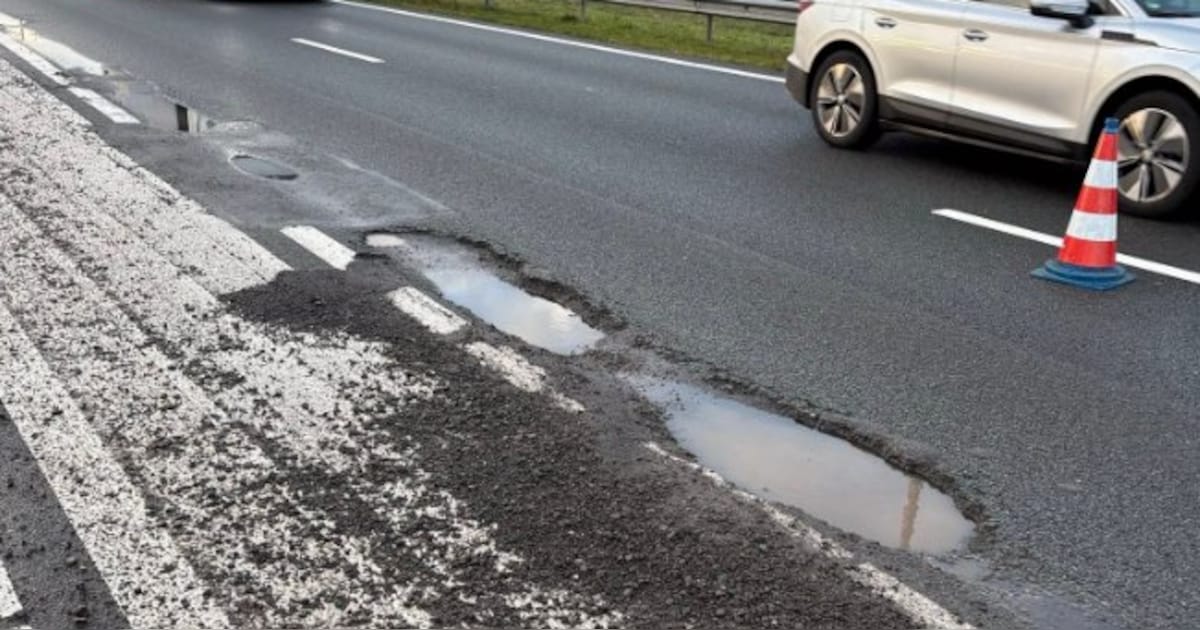 Afsluiting op snelweg A6 rond Ketelbrug om schade door vorst te repareren