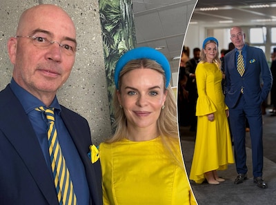 Geel, blauw en geen geduld meer: Tukkers maken bijzonder Oekraïne-statement bij Troonrede