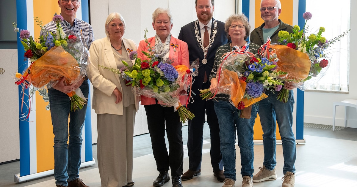 Bescheiden lintjesregen in Losser, vijf inwoners benoemd tot Lid in de Orde van Oranje-Nassau