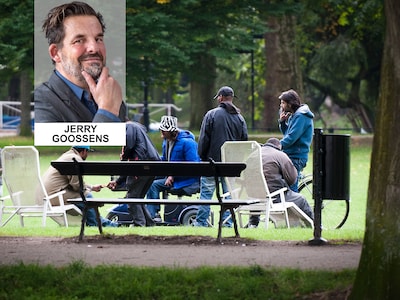 Jerry denkt dat zich in park Lepelenburg een stil mirakel heeft voltrokken