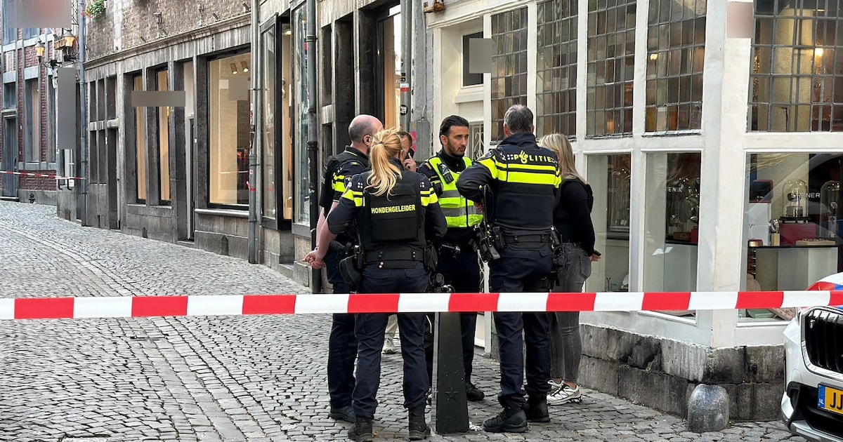 Twee gewonden na gewelddadige poging tot diefstal bij juwelier in Maastricht