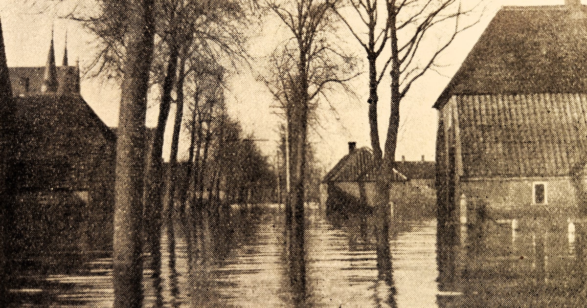 Watersnood herdacht op Kapelberg in Bergharen