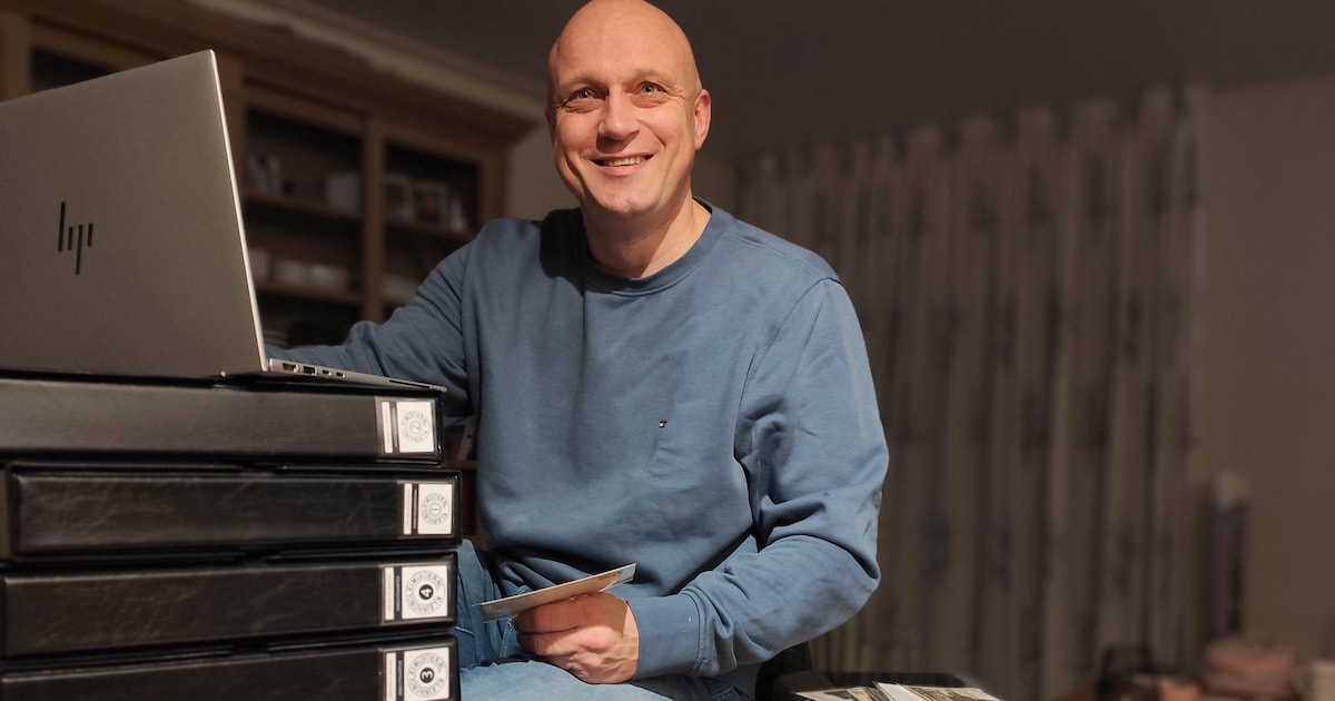 Dankzij het monnikenwerk van Dirk-Jan verschijnt een boek met ansichtkaarten van Wijk bij Duurstede