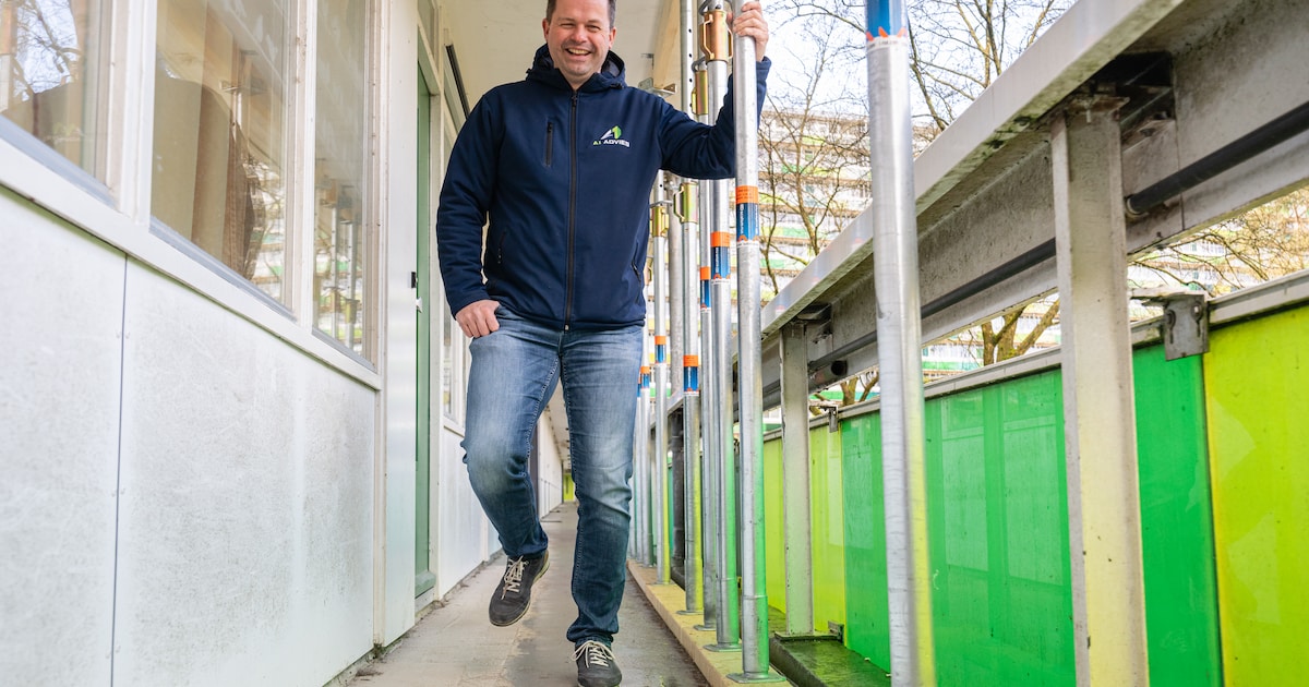 Monsterklus: Martin en zijn mensen plaatsten 22.000 steunpalen om de grootste flat van Nederland te 