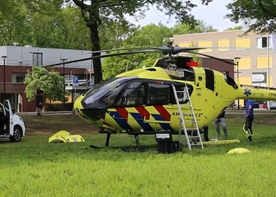 Zelfs als de traumaheli pech heeft, is dat een klus voor de ANWB