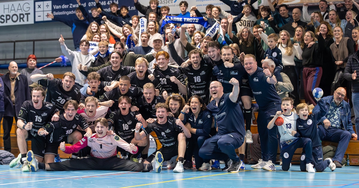 Haagse derby tussen rivalen is pure reclame voor het handbal: ‘Dit zijn ...