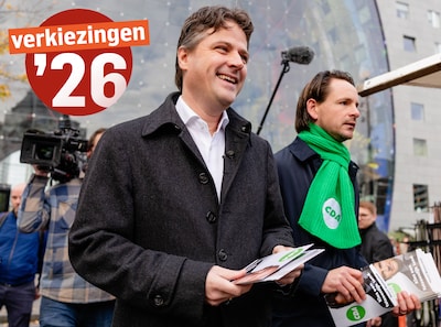 Het CDA werd klein in Rotterdam, maar hoopt nu op het Bontenbal-effect