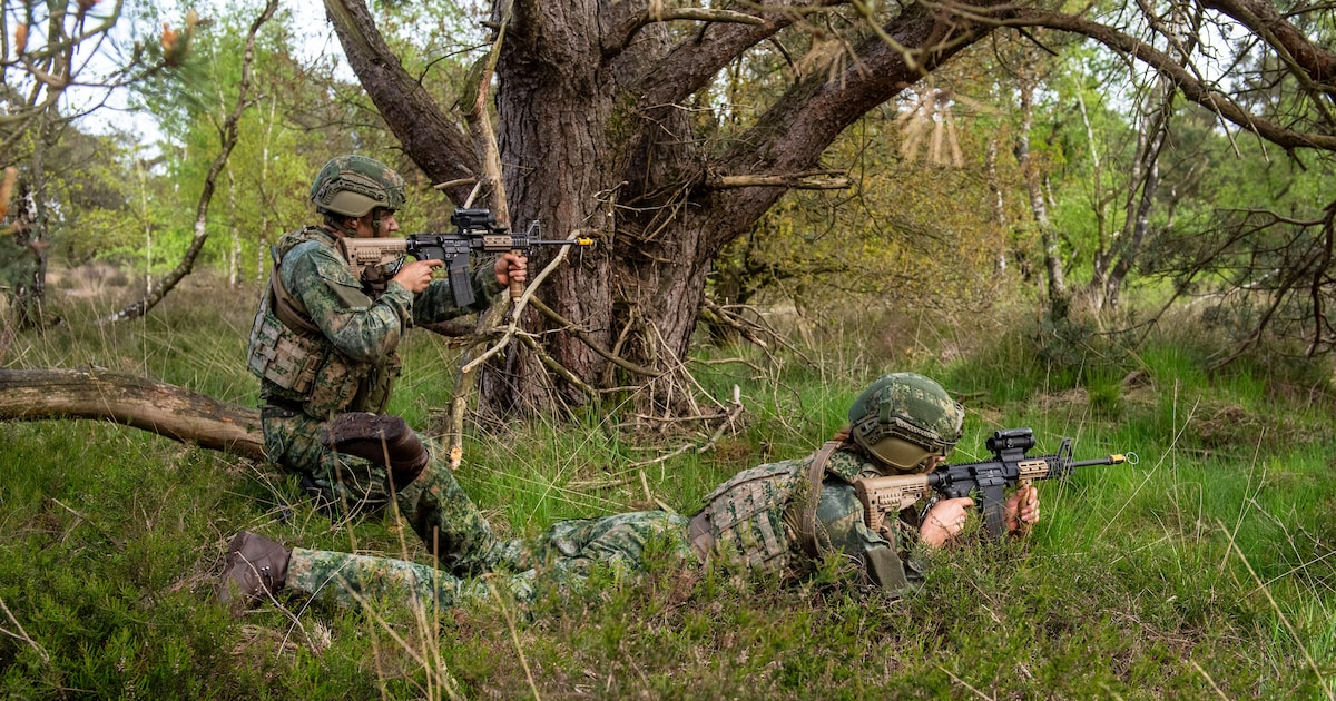 Defensie houdt militaire oefening in Vught