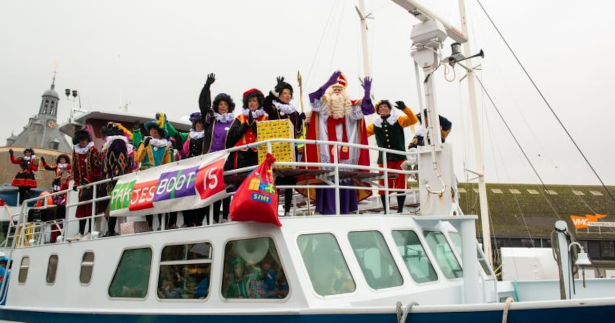 Sinterklaas komt zaterdag aan in Enkhuizen