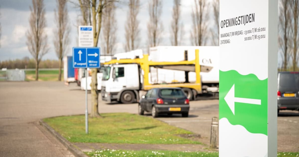 Tweede Kans-container in Terheijden: lever meubels gratis in