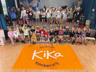 Leerlingen in Capelle zamelen met korte broekenactie ruim 6000 euro in voor KiKa