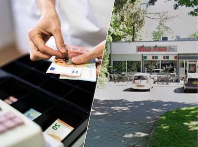 Twee mannen sluipen met breekijzer pizzeria binnen en nemen kassa’s mee, die ze verderop weer dumpen