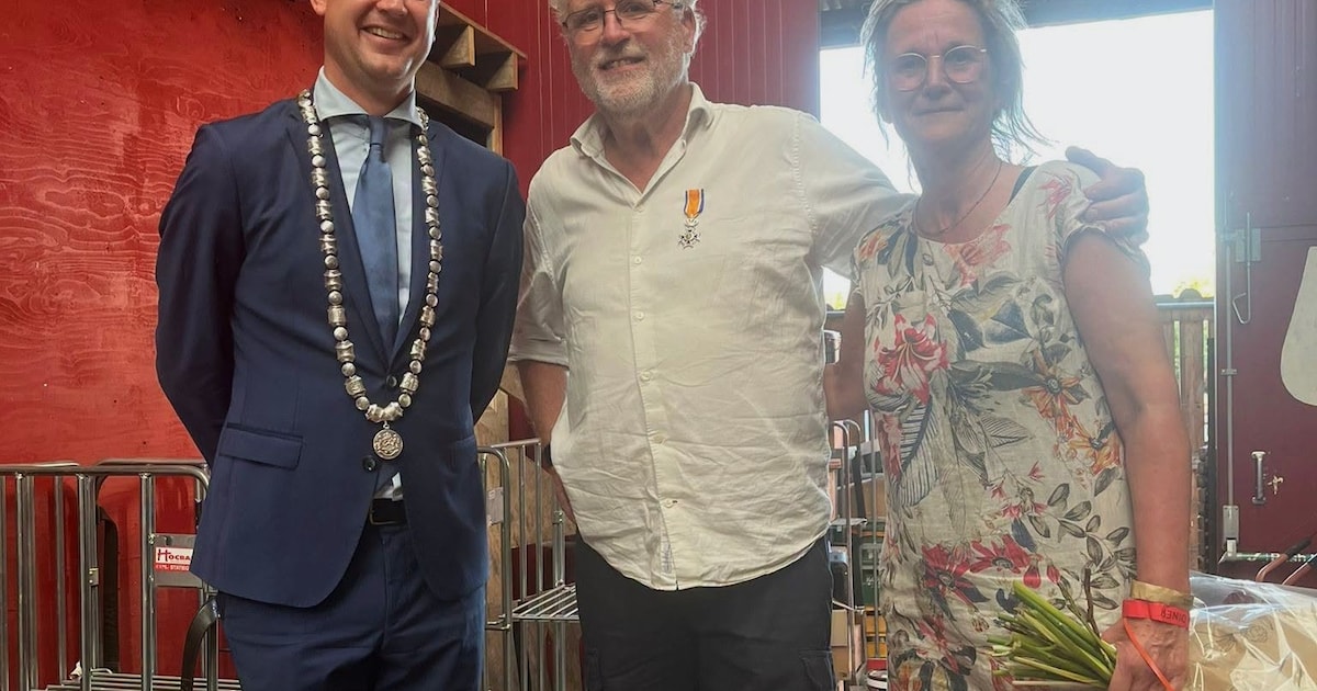 Marinus Vroom uit Diever benoemd tot Lid in de Orde van Oranje-Nassau