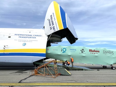 Oekraïense luchtreuzen doelwit van explosieven: dit is zo bijzonder aan de Antonov An-124
