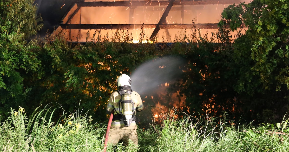 Bed & Breakfast in De Hoef afgebrand