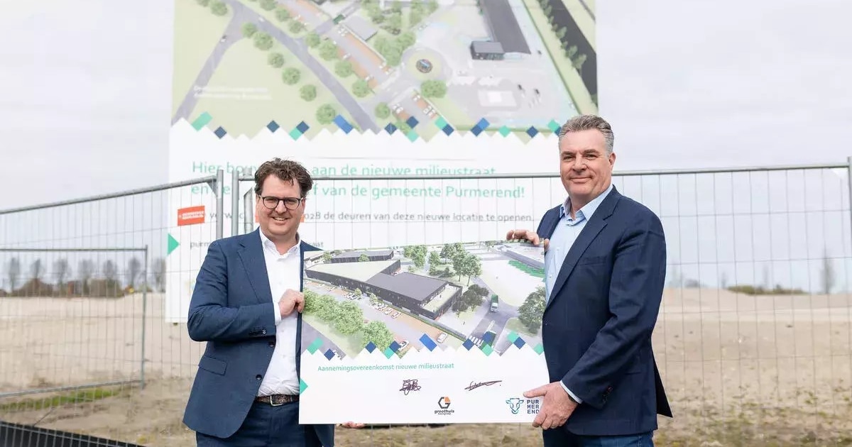 Purmerend bouwt nieuwe milieustraat en gemeentewerf in Baanstee Noord