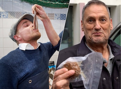 185501-arnhem-08-februari-2018-lekker-verhaal-over-waarom-nederlanders-zo-weinig-vis-eten-viswinkel-van-de-visbroertjes-de-zilte-zeemeermin-aan-de-steenstraat-te-arnhem-luuk-l-en-wiebe-r-de-haan-opdr-e-willems-foto-marc-pluim-mp-dgfotode-gelderlander-centraal-lekker-vanaf-woensdag-kan-er-weer-gestemd-worden-voor-de-slechtste-slogan-van-2021-we-gingen-langs-bij-benny-van-bennys-vleesservice-die-genomineerd-is-voor-zijn-slogan-mijn-ballen-wegen-130-gram