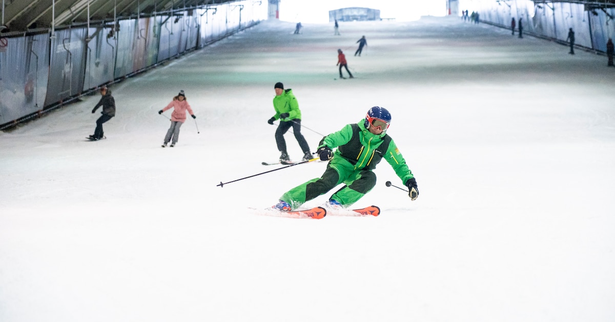 Stabroekse tieners kunnen tijdens krokusvakantie halve dag mee gaan skiën of snowboarden op indoor p